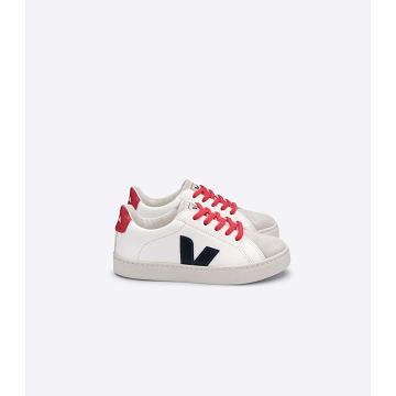 Veja ESPLAR LACES CHROMEFREE Schoenen Kinderen White/Black/Red | NL 732OKI